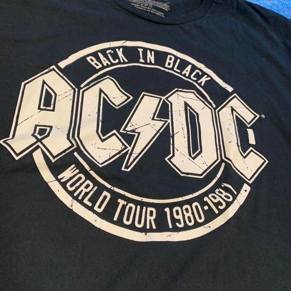 AC/DC Back in Black World Tour 1980-1981